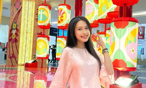 Doãn Hải My diện áo dài, khoe loạt ảnh đón Tết đẹp lung linh