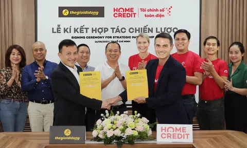 Home Credit và Thế Giới Di Động ký kết hợp tác hướng tới doanh số 2 tỷ USD