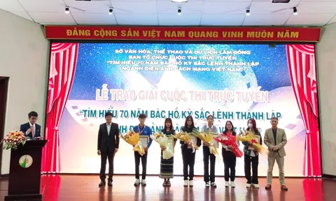 Lâm Đồng: Tổ chức Lễ trao giải cuộc thi trực tuyến “Tìm hiểu 70 năm Bác Hồ ký sắc lệnh thành lập ngành Điện ảnh Cách mạng Việt Nam”