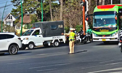 Đà Lạt: Tăng cường công tác bảo đảm trật tự, an toàn giao thông