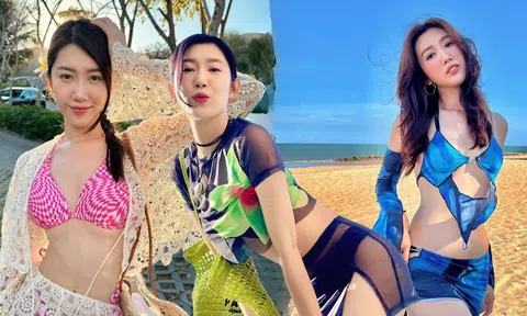 Thúy Ngân diện đồ 'mặc như không' khoe body cực phẩm, đốt mắt vì đường cong nhức nhối