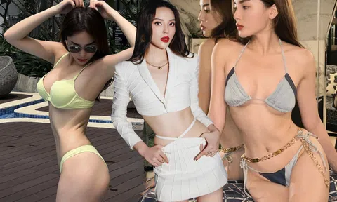 Hoa hậu Kỳ Duyên khoe điểm 'vàng' khi diện áo tí hon, hình thể còn nóng bỏng ‘hơn sa mạc'
