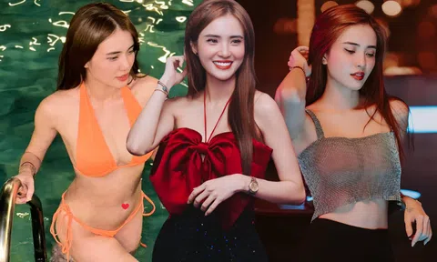 Em gái Công Vinh diện đồ bơi ít vải khoe đôi ‘gò bồng đảo’ nhức nhối, độ bạo ngày càng tăng