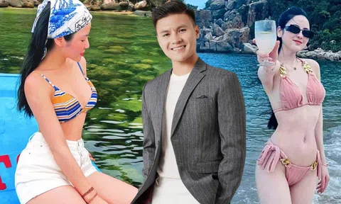 Chu Thanh Huyền diện bikini khoe đôi 'gò bồng đảo' nhức nhối, Quang Hải ở xa có thấy 'khét'?