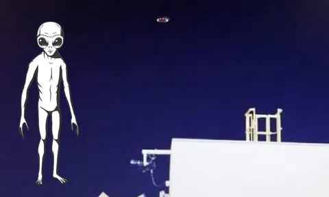 'Tóm sống' hình ảnh UFO tại 'căn cứ bí mật của người ngoài hành tinh'