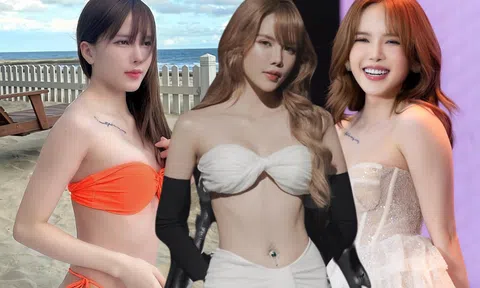 Gu mặc ngắn cũn cỡn của Thiều Bảo Trâm, sơ hở là phô 'điểm vàng' cơ thể cực cháy