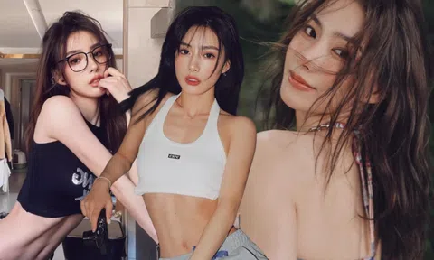 VIDEO: Mê đắm nhan sắc 'nữ thần fitness', mặt học sinh nhưng body lại khiến dân tình 'toát mồ hôi'