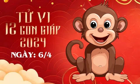Tử vi 12 con giáp hôm nay ngày 6/4/2024: Tuổi Thân khó khăn chồng chất, tuổi Mão vung tiền mạnh