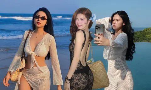 Khét nhất hè này: Dàn WAGs rủ nhau lên đồ 'mặc như không', vợ Thành Chung lấn át nhờ body bốc lửa