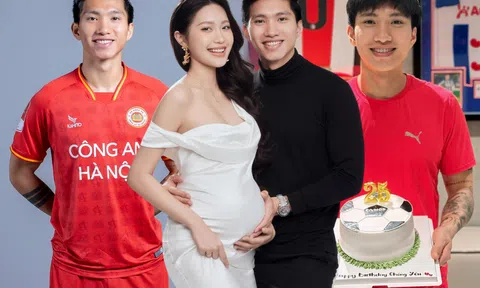 Đoàn Văn Hậu tuổi 25: Lên chức bố, cuộc sống viên mãn bên vợ đẹp, ước 1 điều khiến fan thương cảm