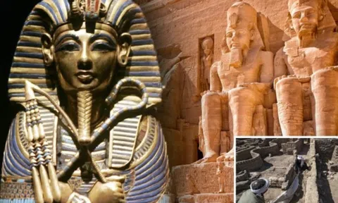 Khám phá đáng kinh ngạc về Ai Cập cổ đại, ly kỳ lời nguyền Pharaoh
