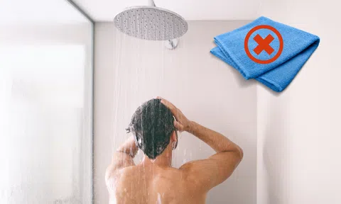 Sai lầm khi tắm khiến cơ thể trở thành 'hang ổ' của vi khuẩn, nấm mốc