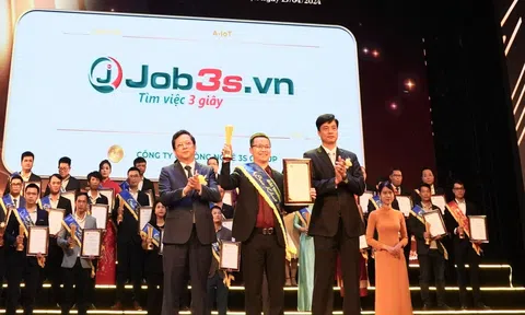Được vinh danh Giải thưởng Sao Khuê 2024 danh giá, Job3s.vn tiếp tục khẳng định vị thế hàng đầu