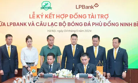 LPBank - nhà tài trợ CLB bóng đá Phù Đổng Ninh Bình