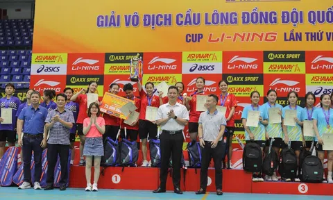 Giải vô địch Cầu lông đồng đội quốc gia năm 2024-Cup Li-Ning lần thứ VIII: Đồng Nai thống trị đồng đội nữ, TP.HCM trở lại ngôi vương