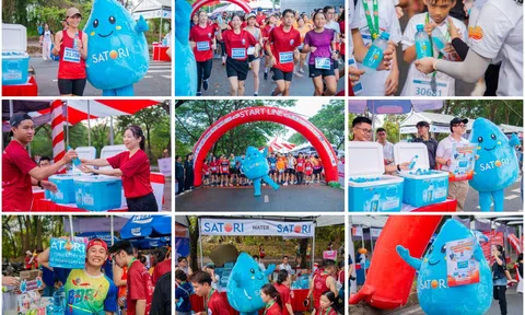 Satori Việt Nam “phủ mát” giải chạy gây quỹ tại làng đại học thu hút hơn 3.000 vận động viên tham dự