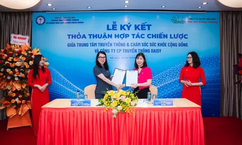Daisy Media hợp tác chiến lược với Trung tâm Truyền thông & CSSKCĐ: Hiện thực giấc mơ truyền thông y tế chuẩn khoa học