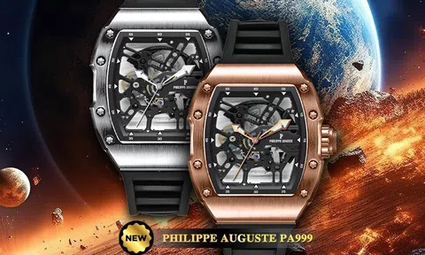 Khám phá sự tinh tế & đẳng cấp với thiết kế đồng hồ Philippe Auguste PA999 mới nhất