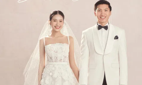 Bộ ảnh cưới độc đáo của Đoàn Văn Hậu và Doãn Hải My