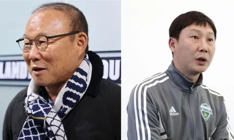 HLV Kim Sang Sik cùng HLV Park Hang Seo gây bất ngờ lớn