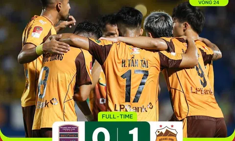 Highlights Bình Dương vs HAGL: Vượt lên trong cuộc đua trụ hạng