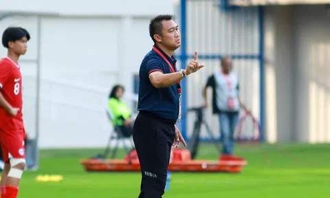 HLV Lào thấy kém may khi thua 6 bàn trước Indonesia