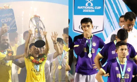 Chùm ảnh: Thanh Hóa ăn mừng cúp vô địch, Hà Nội thất vọng về Nhì