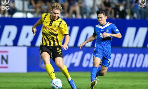 VIDEO: Đại diện Thái Lan thắng sốc Á quân C1 Dortmund 4-0