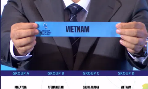 Việt Nam xác định đối thủ ở giải U17 châu Á