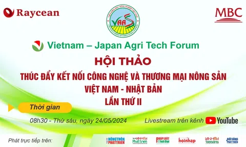 TRỰC TIẾP: Hội thảo thúc đẩy kết nối công nghệ và thương mại nông sản Việt Nam - Nhật Bản lần 2 năm 2024