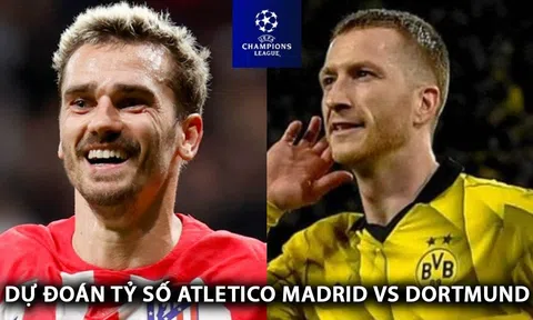 Dự đoán tỷ số Atletico Madrid vs Dortmund - Tứ kết Champions League: Reus gục ngã tại Metropolitano?