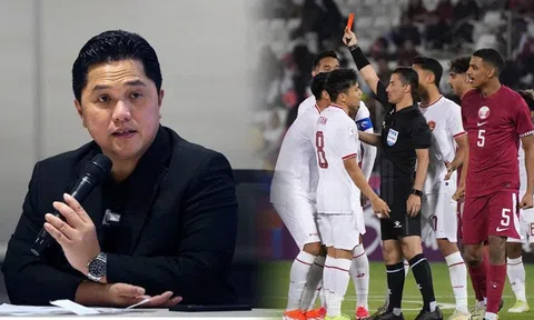 Cho rằng trọng tài thiên vị U23 Qatar, chủ tịch LĐBĐ Indonesia có động thái đầy bất ngờ