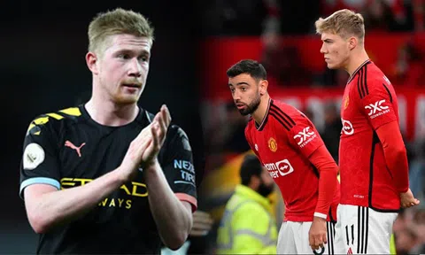 Tin bóng đá quốc tế 23/4: Ronaldo sát cánh cùng De Bruyne; Phòng thay đồ MU 'dậy sóng'
