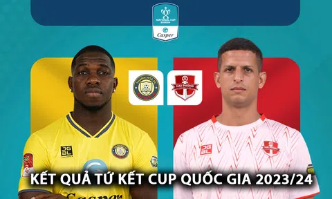 Kết quả bóng đá Cup Quốc gia hôm nay: Thanh Hóa 'nhấn chìm' Hải Phòng, hẹn Nam Định ở Bán kết?