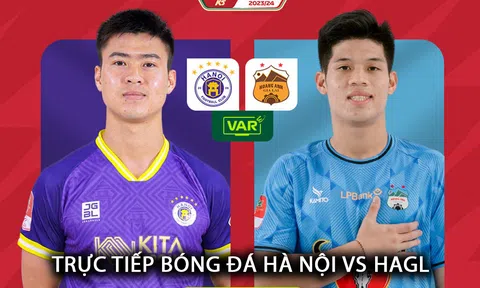 Trực tiếp bóng đá Hà Nội vs HAGL - Vòng 19 V.League: Bùi Tiến Dũng mắc sai lầm khó tin?