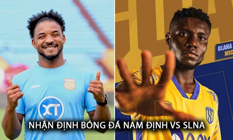 Nhận định bóng đá Nam Định vs SLNA - Vòng 22 V.League: Rafaelson thiết lập kỷ lục mới?