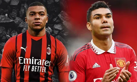 Tin chuyển nhượng sáng 30/5: Mbappe gia nhập AC Milan; Man Utd bán Casemiro với giá khó tin