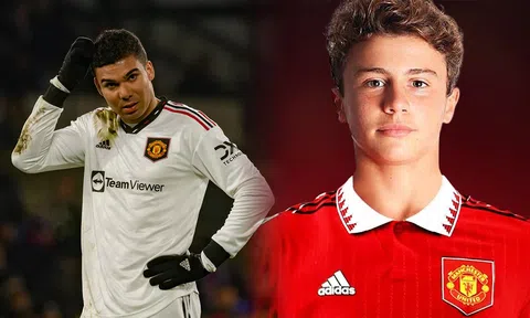 Man Utd thanh lý Casemiro, thay thế bằng 'thần đồng' trị giá 100 triệu bảng