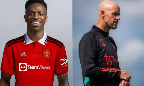 Tin chuyển nhượng sáng 1/6: Xong vụ Vinicius đến Man Utd; Trợ lý HLV Ten Hag xác nhận rời MU