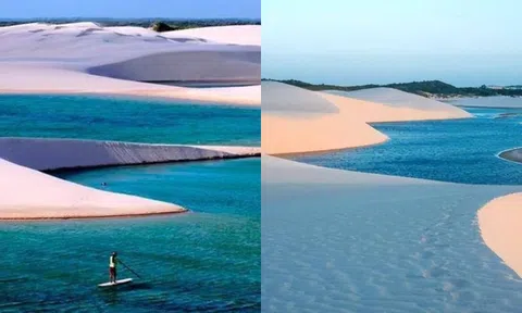 Sa mạc ‘ngược đời’ nhất thế giới: Không khô cằn mà có hàng ngàn hồ nước kỳ ảo!