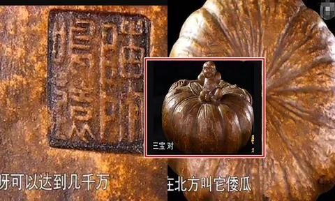 Mang nồi bí ngô của ông nội đi thẩm định, cháu gái sững sờ khi nhận về kết quả