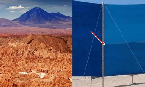 Sa mạc Atacama không có mưa trong 91 năm liên tiếp: 1 triệu người dân phải dùng lưới để hứng sương uống nước