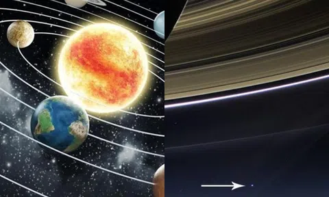 Ảnh tàu vũ trụ chụp Trái đất từ khoảng cách  6,4 tỷ km gửi về đáng sợ như thế nào?