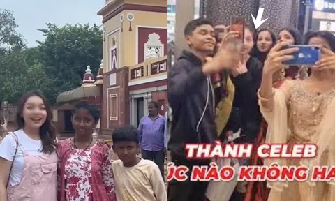 Tại sao khi du lịch ở Ấn Độ, con gái Việt Nam luôn bị vây quanh xin chụp ảnh như idol? Lý do thật bất ngờ