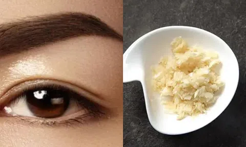 Xoa tỏi hai lần lên lông mày, có thể giúp chúng ta có lợi ích gì?