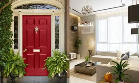 Theo phong thủy, cửa nhà phải cấm kỵ 3 màu nào?