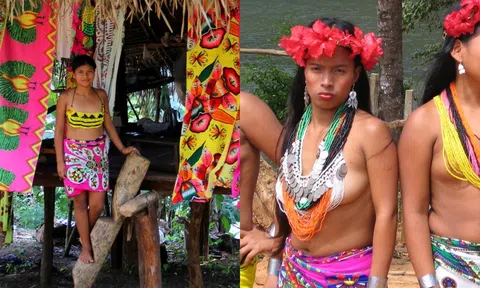 Bộ tộc phụ nữ thoải mái 'thả rông' nhưng lại tuyệt đối không được để lộ vùng cơ thể này!