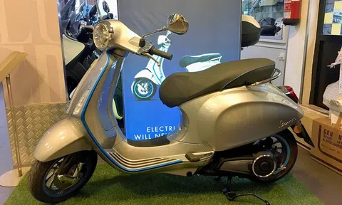 Xe máy Vespa sẽ ra mắt bản chạy điện tại Việt Nam, giá bán gây bất ngờ