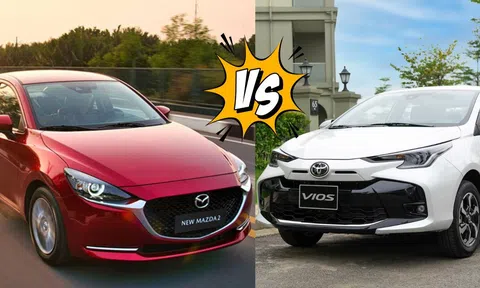 So sánh Mazda2 và Toyota Vios: Nên chọn xe nào?