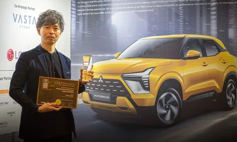 Mitsubishi Xforce sắp cập bến thị trường Việt giành giải Thiết kế phương tiện xuất sắc